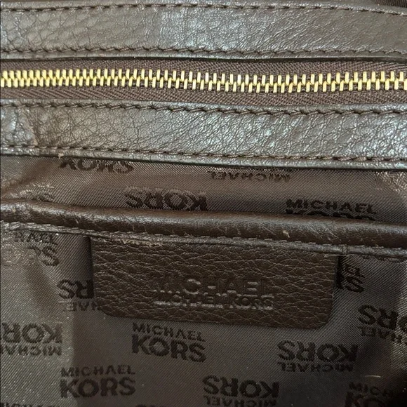 Michael Kors real Brown Leather shoulder Bag - Picture 6 of 6